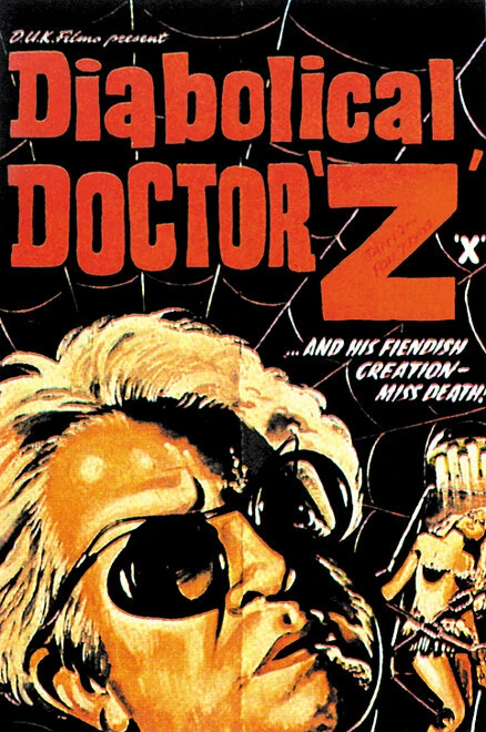 Постер Дьявольский доктор Z 1966