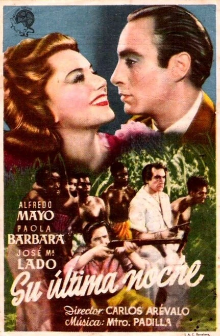 Постер Su última noche 1945