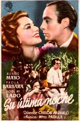 Su última noche 1945 постер