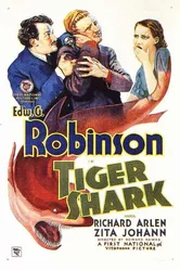 Тигровая акула 1932 постер