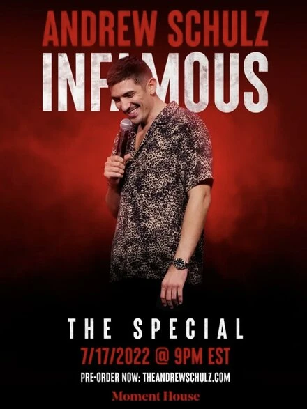 Постер Andrew Schulz: Infamous