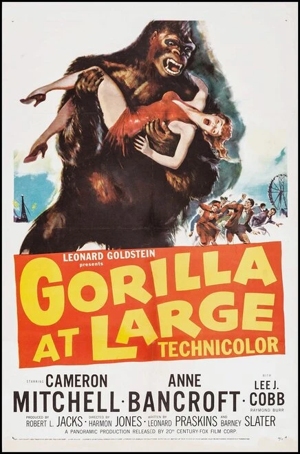 Постер Горилла на свободе 1954