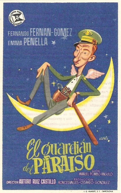 Постер Хранитель рая 1955