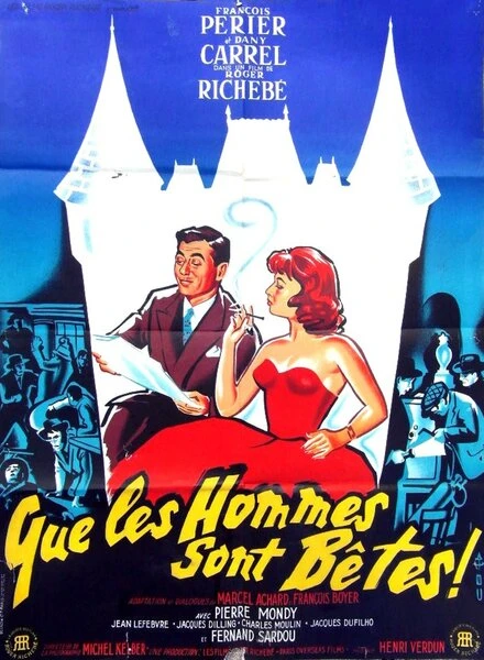 Постер Какие же мужчины чудовища! 1956