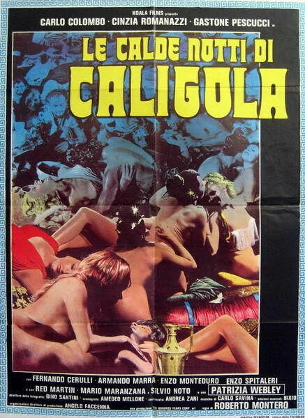 Постер Жаркие ночи Калигулы 1977