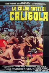 Жаркие ночи Калигулы 1977 постер