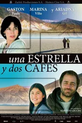 Una estrella y dos cafés постер