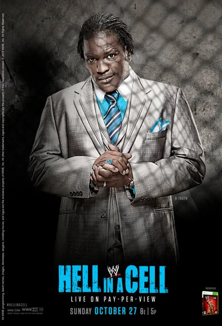 Постер WWE Ад в клетке 2013