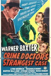 Crime Doctor's Strangest Case постер
