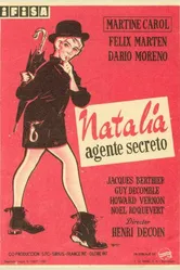Натали, секретный агент 1959 постер
