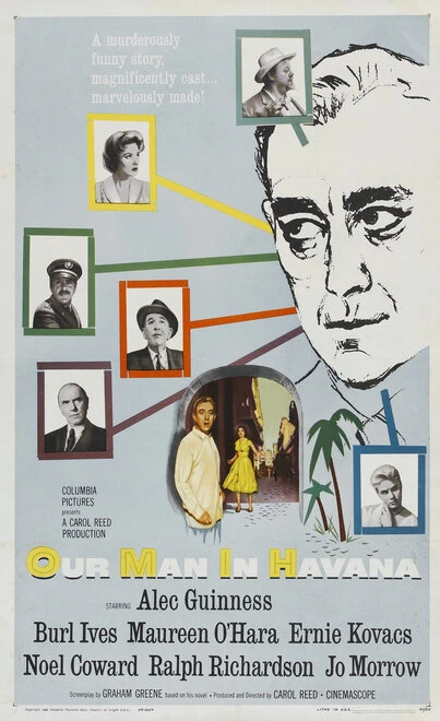 Постер Наш человек в Гаване 1959