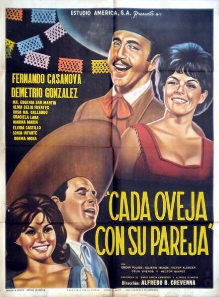 Постер Cada oveja con su pareja