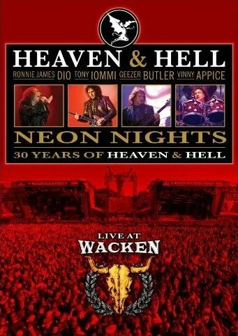 Постер Heaven & Hell: Neon Nights, Live in Europe