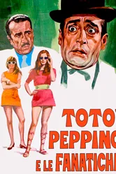 Тото, Пеппино и фанатик 1958 постер