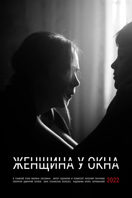 Постер Женщина у окна 2022
