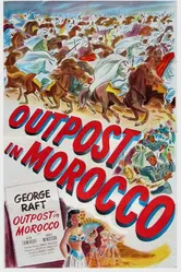 Застава в Марокко 1949 постер