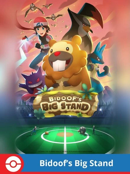Постер Bidoof's Big Stand