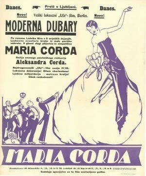 Постер Дюбарри сегодня 1926