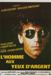 Человек с глазами цвета серебра 1985 постер