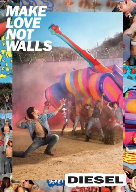 Постер Make Love Not Walls