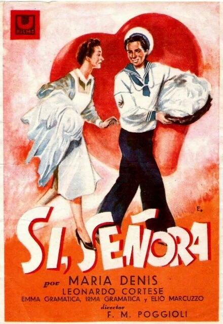 Постер Да, синьора 1942