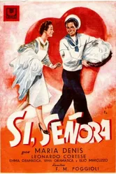 Да, синьора 1942 постер