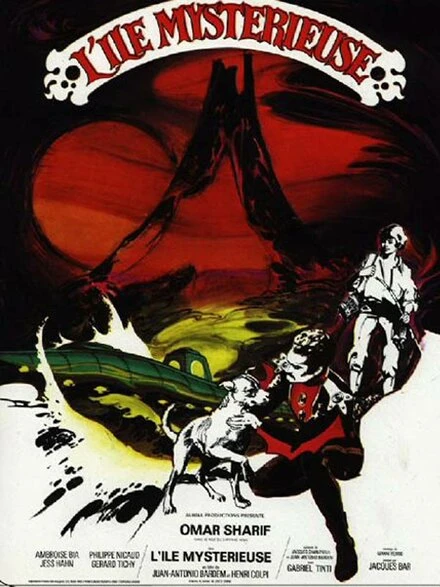 Постер Таинственный остров 1972