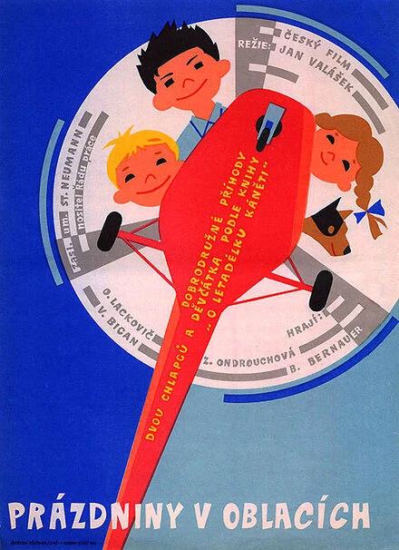 Постер Каникулы в облаках 1960