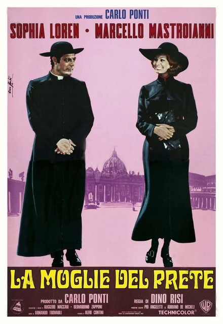 Постер Жена священника 1970