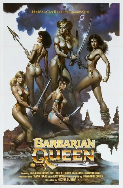 Постер Королева варваров 1985