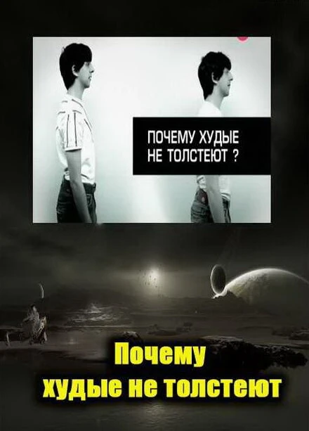 Постер Почему худые люди не толстеют 2009