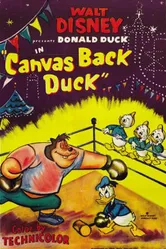 Canvas Back Duck постер