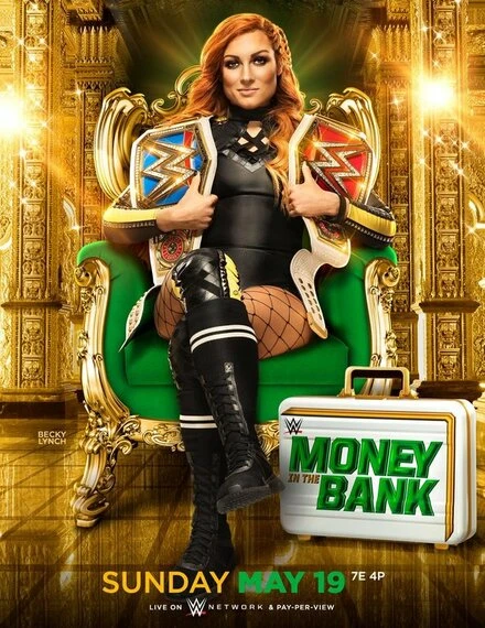 Постер WWE Деньги в банке 2019