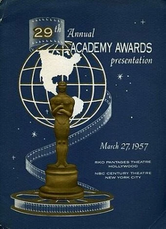 Постер 29-я церемония вручения премии «Оскар» 1957