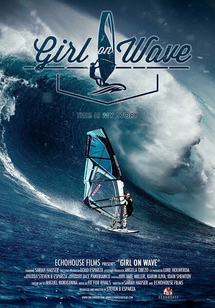 Постер Girl on Wave