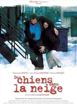 Постер Des chiens dans la neige
