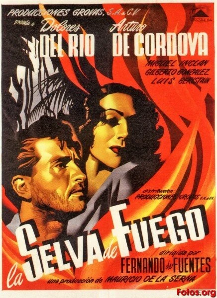Постер Огненная сельва 1945