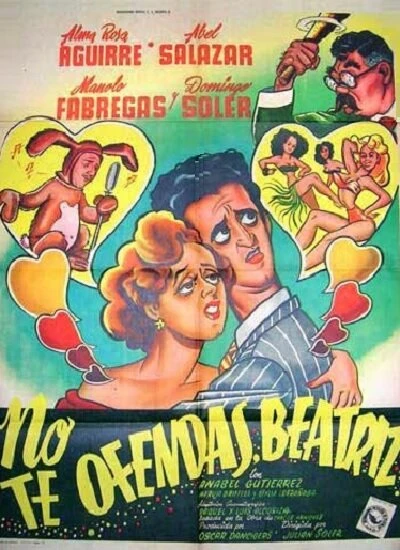 Постер No te ofendas, Beatriz