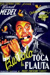 Bartolo toca la flauta постер