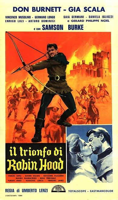 Постер Триумф Робина Гуда 1962