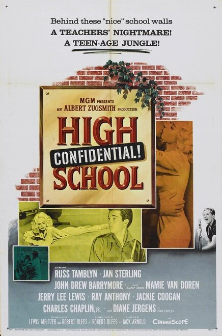 Постер Тайна средней школы 1958