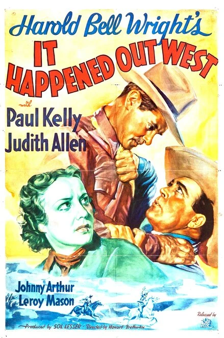 Постер It Happened Out West