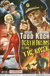 Смертельные барабаны вдоль реки 1963 постер
