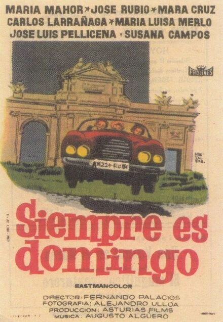 Постер Siempre es domingo