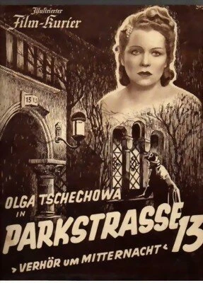 Постер Паркштрассе 13 1939