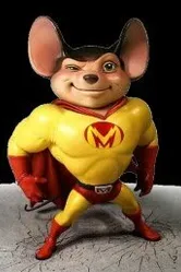Могучая мышь, США постер