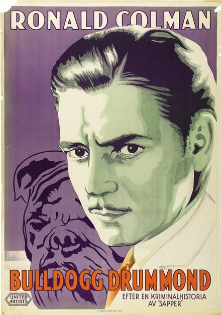 Постер Бульдог Драммонд 1929