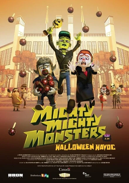 Постер Mighty Mighty Monsters in Halloween Havoc