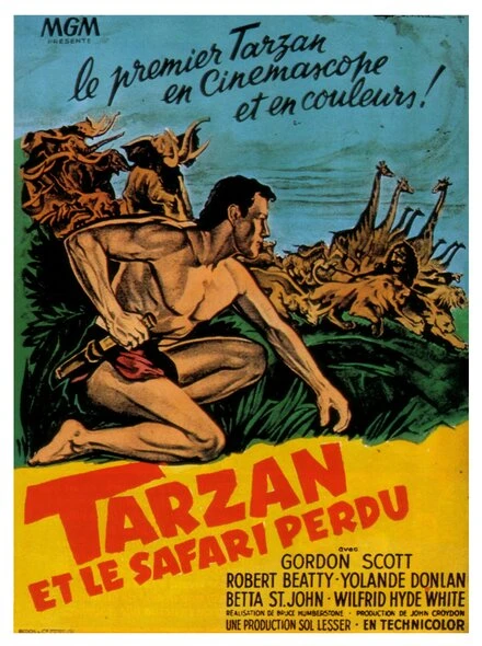 Постер Тарзан и неудачное сафари 1957