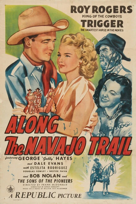 Постер Along the Navajo Trail